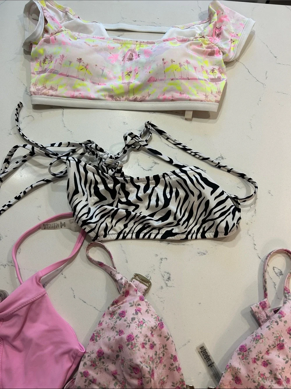 Victoria's Secret Swim Top Bundle Size Large